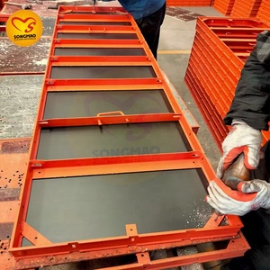 Système de coffrage métallique en acier/aluminium pour la fabrication de moules à béton réutilisables, destiné à la coulée de murs et de dalles en béton - Product Image 6