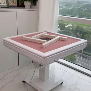 Portable Luxury <b>Folding</b> Mahjong <b>Table</b> Silent Ultra Thin Dual Use Dining Game Automatic Machine Silent Operation Provides a Quiet - Product Image 1