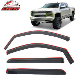 Visera para Ventana de Silverado Sierra 1500 y 2500 3500 HD Crew Cab 14-19, Protección Lateral para Ventana de Puerta de Coche - Product Image 1