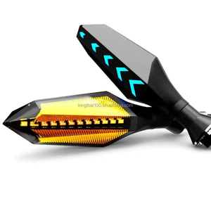 Kamthai xe máy chỉ số chảy dẫn lần lượt đèn tín hiệu xe máy lần lượt đèn tín hiệu phổ 12V dẫn lần lượt tín hiệu ánh sáng - Product Image 2