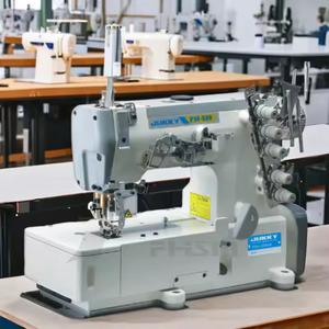 Machine à coudre à plat à double décoration automatique à grande vitesse JUKKY JK-500A, spéciale pour les vêtements, machine à coudre - Product Image 6