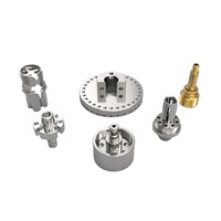Pièces de joint de jambe de robot humanoïde OEM en aluminium anodisé dur usiné par CNC pour l'éducation en robotique bionique