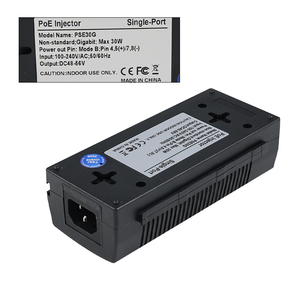 30W Gigabit PoE Injector, PSE30G Single Port <b>Adapter</b>, Passive Power Over <b>Ethernet</b> For Network Equipment, Factory - Product Image 1