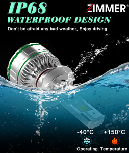 Nhà máy zimmer E300 30000lm 300W tự động dẫn đèn pha siêu sáng H1 H4 H7 H11 - Product Image 4