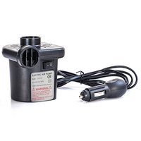 Pompe à air électrique portable 12V DC pour gonflables Mini pompes de dégonflage avec 3 buses