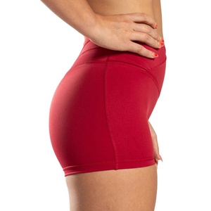 Shorts Deportivos Cruzados para Mujer, con Estampado Frontal, de Poliéster/Spandex, al por Mayor para Gimnasio, Yoga y Ciclismo - Product Image 3