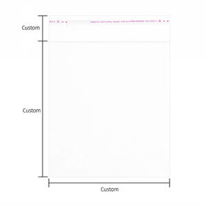 Sacs à vêtements transparents à <span class=keywords><strong>rabat</strong></span> auto-scellant pour chemises sacs <span class=keywords><strong>en</strong></span> <span class=keywords><strong>plastique</strong></span> pour vêtements emballage sac <span class=keywords><strong>en</strong></span> cellophane adhésif - Product Image 3