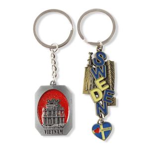 <b>Personalized</b> Metal <b>Keychain</b> Rubber Silicone Pvc Keyring Charms Custom Key Chain - Product Image 2