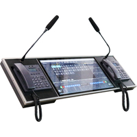 Console d'expédition du système de réunion vidéo à écran tactile capacitif UT600 pour la communication et la mise en réseau IPPBX