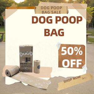 RDY Eco Friendly Pet Waste Bags <b>Compostable</b> Pet Waste Bags Pet Waste Bag Dispenser Biodegradable Pet Waste Bags Dog Poop Bags - Product Image 6