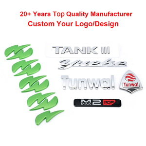 ป้ายทะเบียนรถพลาสติกโครเมี่ยมสั่งทำตัวอักษรโครเมี่ยมกันน้ำทนทานป้ายโลโก้ภาพวาดสัญลักษณ์ ABS - Product Image 1