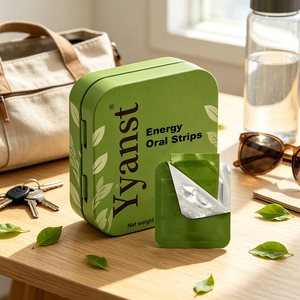 Tiras Orales de Té Verde para Energía, Absorción Rápida, Impulso Herbal de Energía, OEM, Venta al por Mayor, Marca Privada, Suplemento Dietético Portátil - Product Image 6