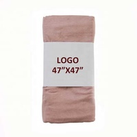 Couverture à langer en rayonne pour bébé, 120x120cm, vente en gros