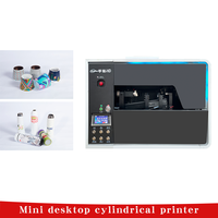 Mini-Drucker für zylindrische Formen, Vakuumbecher, Weinflaschen, Dosen, Farbdruckmaschine, Golfball-Farbdruckgerät