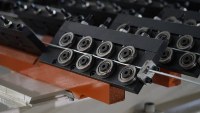 Machine de soudage automatique haut/bas de treillis métallique YZ GWC-C-2000, PLC, haute efficacité de production, puissance 1000 kW, fil de 3,7-7 mm