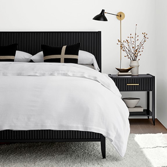 Modern living room sofas beds furniture sleek  home furniture nightstands