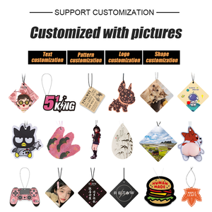 Tùy Chỉnh Xe Làm Mát Không Khí Treo Thiết Kế Sang Trọng Tùy Chỉnh Thẻ Giấy Làm Mát Không Khí Khuếch Tán Xe Hương Thơm Tùy Chỉnh Với Logo Hình - Product Image 5