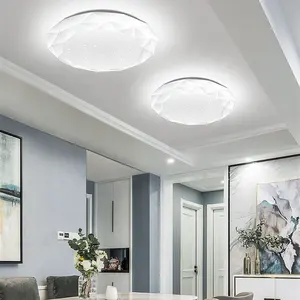 Nordic Home Moderne runde Licht decke Unterputz-LED-Lampen Beleuchtung Semi-Flush Mount Led Oyster Decken leuchten für Wohnzimmer