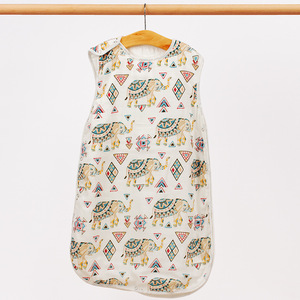 Sacco Nanna per Neonati, Coperta Universale per Tutte le Stagioni, per Stanze Climatizzate, in Puro Cotone, Anti-Calcio, Stile Gilet, Sei Strati di Garza - Product Image 6