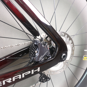 Cuadro de Bicicleta Completo SERAPH Aero Disc Road, Grupo Hidráulico Ultegra R8020, Cuadro de Carbono, Ruedas, Pintura Personalizada TT-X34 - Product Image 6