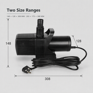 Pond <b>Pump</b> Submersible Fountain Waterfall <b>Pump</b> with Filter Cage Hose Adapter for Koi Pond Aquaculture - Product Image 5