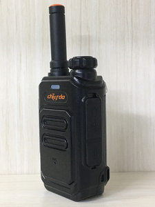 Chierda TC38 Wireless Walkie Talkie Langstrecken sender Profession elles schwarzes Hand funkgerät - Product Image 4