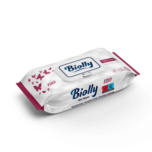 Toallitas Húmedas Biolly Daily Care, 120 Paquetes - Limpieza Profunda de Primera Calidad y Gran Resistencia - Product Image 1