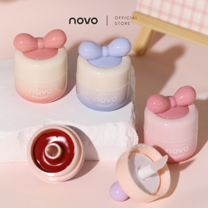 NOVO Sweet Dreams Light Fog <span class=keywords><strong>Labios</strong></span> esponjosos y barro Textura suave y sedosa Fácil de mostrar Color <span class=keywords><strong>en</strong></span> las manos Superficie mate Blanqueamiento diario - Product Image 1