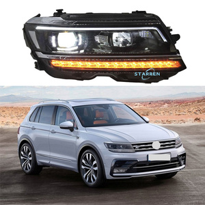 Faros Delanteros LED de Calidad Original 2017-2021, Proyector de Doble Haz DRL, Señal de Giro Dinámica para Vw <span class=keywords><strong>Tiguan</strong></span> - Product Image 3