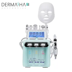 8 in 1 yüz makinesi dermabrazyon çok fonksiyonlu taşınabilir küçük kabarcık yüz makinesi Aqua Peel elmas soyma