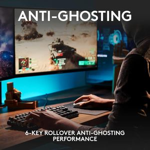 Teclado Mecánico para Juegos Logitech G <span class=keywords><strong>G413</strong></span> TKL SE, Compacto, Retroiluminado, Interruptores Mecánicos Táctiles, Anti-Ghosting, Compatible con Windows - Product Image 6