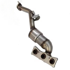 ตัวเร่งปฏิกิริยาแบบสามทางสแตนเลสใหม่ เข้ากันได้กับ BMW X3 E83 N52 2.5L ปี 2007-2010 มาตรฐานยูโร 4 ด้านซ้าย - Product Image 3
