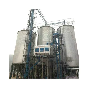 Los silos de granos de alta calidad y bajo precio para la alimentación de aves de corral se utilizan para el almacenamiento de a