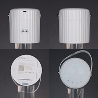 Système d'irrigation de jardin intelligent WiFi Graffiti avec pompe à eau programmable et télécommande via application, alimentation Type-C