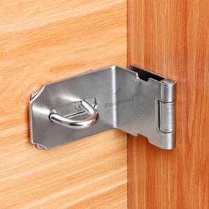 Cerradura de acero inoxidable Haidibosi con candado para puerta, accesorio antirrobo para ventana - Product Image 3