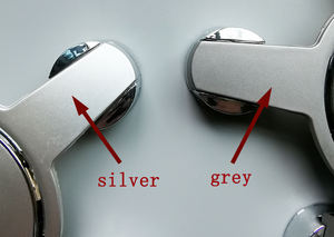 135mm Car Styling Wheel Cover Hub Wheel Center Cap Badge pour <span class=keywords><strong>A3</strong></span> A4 A5 A6 A7 A8 S4 S6 Accessoires - Product Image 4