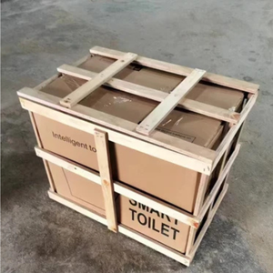 WC à siphon avec capteur et buse <span class=keywords><strong>de</strong></span> nettoyage, cuvette monobloc, sanitaires modernes, bidet automatique pour salle <span class=keywords><strong>de</strong></span> bain - Product Image 6