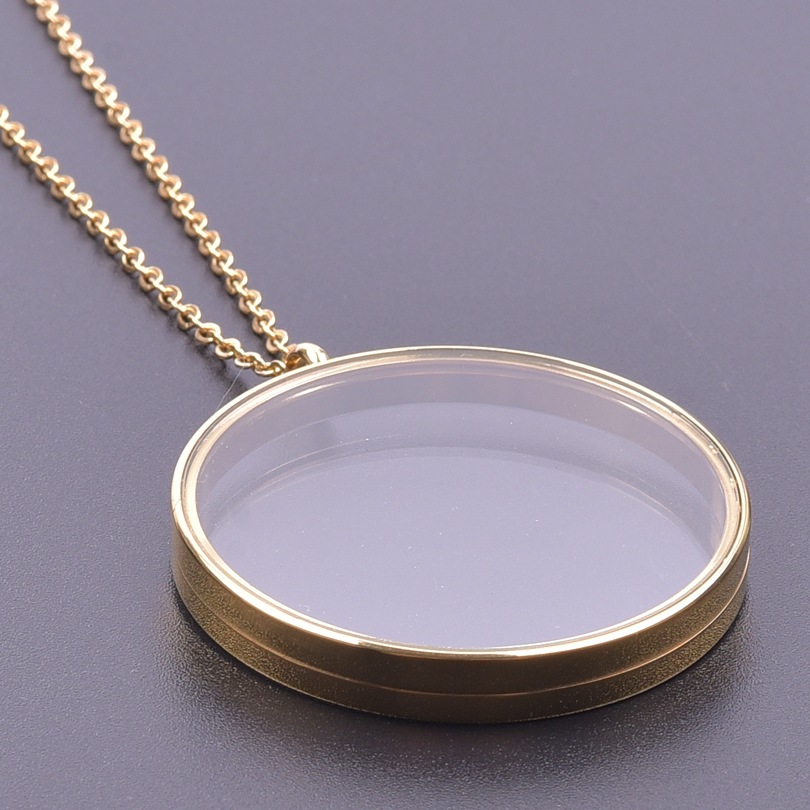 [Inner diameter 40mm] Gold + chain
