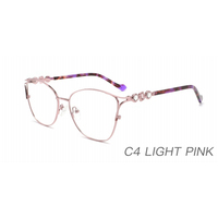 2024 nouveau Design classique couleur métal optique cadre lunettes mode femmes lunette monture de lunettes fabrication en gros