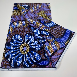 Original holandés <span class=keywords><strong>100</strong></span>% algodón taparrabos Super brillo cera Grand Super oro cera tela africana para ropa para bolsos tela de Organza - Product Image 6