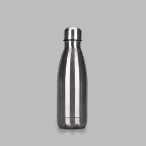 Stainless Steel Vacuum Insulated Water <b>Bottle</b> Bullet Shape Minimalist Design Travel Use Double Wall <b>Thermos</b> 24 Hour Heat - Product Image 2