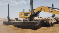 Excavator Amfibi MONDE 20ton 320c Dijual dengan Harga Murah