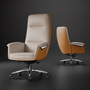 Silla de Oficina Ejecutiva Ergonómica Ajustable - 360 °   Silla de Masaje Giratoria con Reposacabezas - Product Image 2