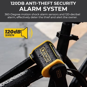 Sistema Antifurto per Moto a <span class=keywords><strong>Buon</strong></span> Prezzo, Lucchetto Pieghevole Resistente alla Corrosione, Lucchetto di Sicurezza per Biciclette Resistente - Product Image 4