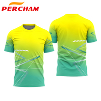 T-shirts de sport personnalisés en polyester pour hommes, t-shirts de course, t-shirts de sport, t-shirts de tennis pour hommes, vêtements de sport, marathon