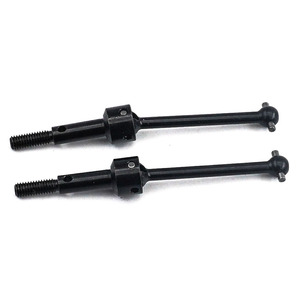 เพลาขับหน้าและหลังเหล็ก 2 ชิ้น CVD สำหรับรถ <span class=keywords><strong>Tamiya</strong></span> <span class=keywords><strong>TT02</strong></span> 1/10 RC Drift Car อัพเกรดอะไหล่ ชิ้นส่วนโลหะเสริมความแข็งแรง - Product Image 5