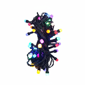 Custodia riutilizzabile in PVC eco-friendly da 12x18 pollici blu chiusura con cerniera per organizzazione di viaggio impermeabile custodia per illuminazione decorativa - Product Image 2