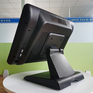 15 "एकल स्क्रीन बिंदु बिक्री सुपरमार्केट पॉस सिस्टम सभी एक मशीन कैश रजिस्टर/पॉस टर्मिनल में सभी एक मशीन कैश रजिस्टर/पॉस मशीन - Product Image 4