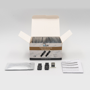 LYSUN TGS-101 Électrique Analyseur de Lipides Sanguins Bandelettes de <span class=keywords><strong>Test</strong></span> Spécifiques Triglycérides pour LPM-101/102 Mètres Certifié CE 2 Ans - Product Image 4