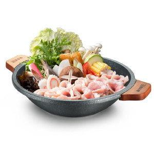 Seafood Hot Pot Ramen Pot 6.1L-10L Non-Stick Induction Compatible Dual Compartment For Restaurants Commercial Use - Product Image 3